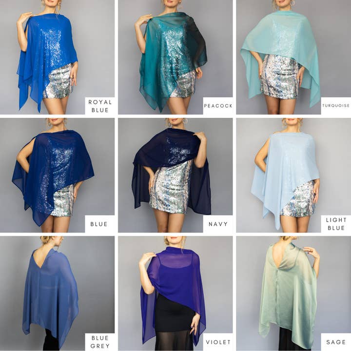 BridalSpain - Wholesale Capelet - Women's - Wine Greek Style Sheer Capelet Wrap for Bridesmaids5