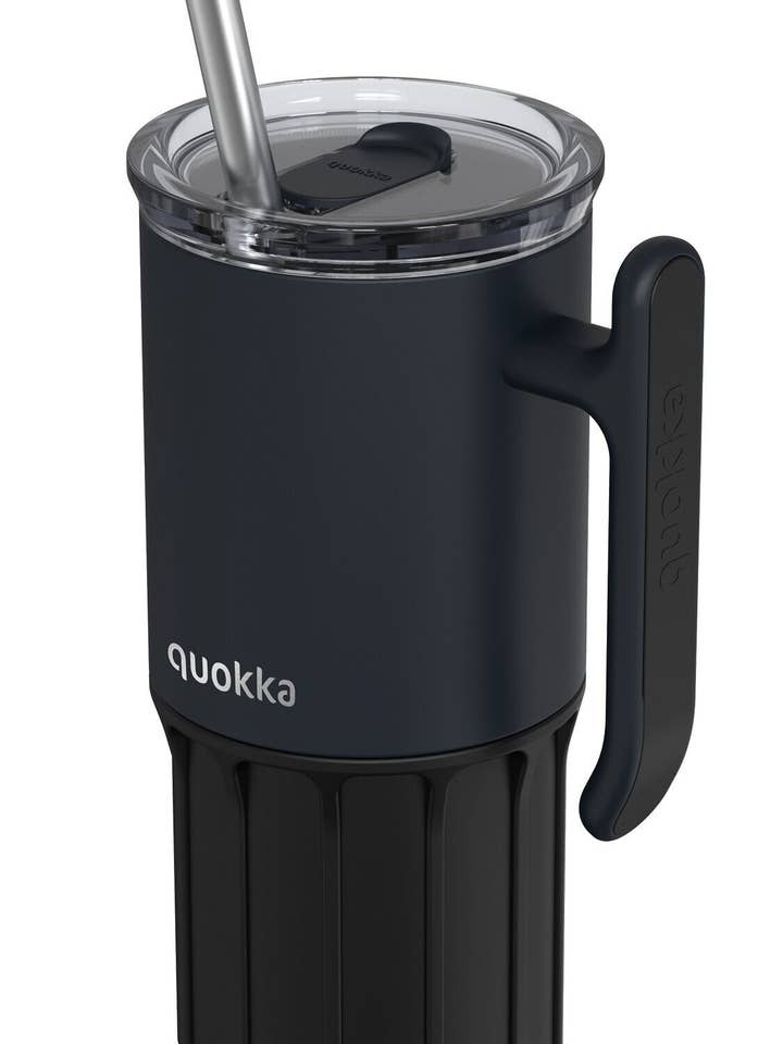 QUOKKA THERMAL MUG STAINLESS STEEL UMI BLACK 720 ML for wholesale by QUOKKA