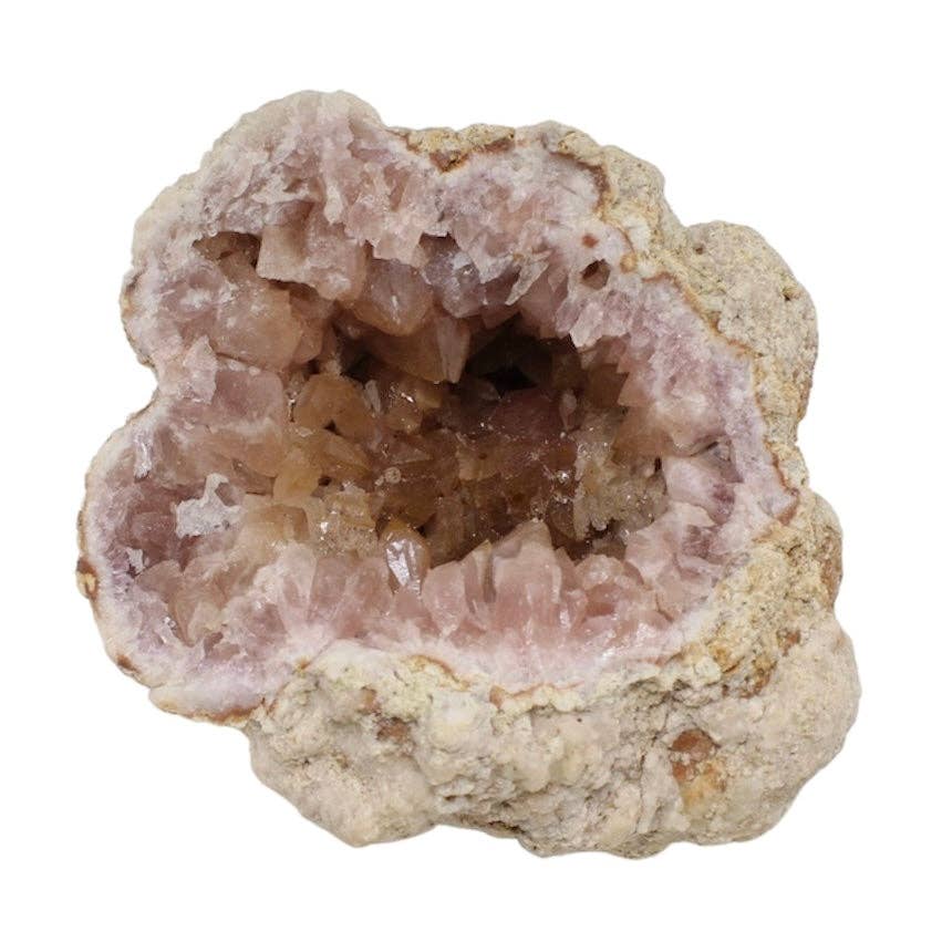 Quasar Gems USA - Wholesale Spiritual Stone/Crystal - Pink Amethyst Geodes Small Size6