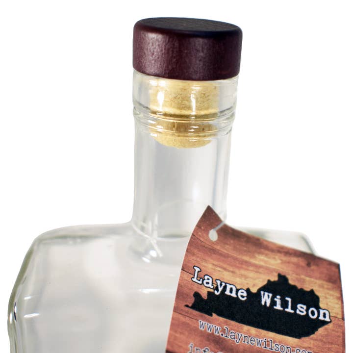 Layne Wilson - Wholesale Decanter - The Secret to Happiness is a Lot of Bourbon Decanter4
