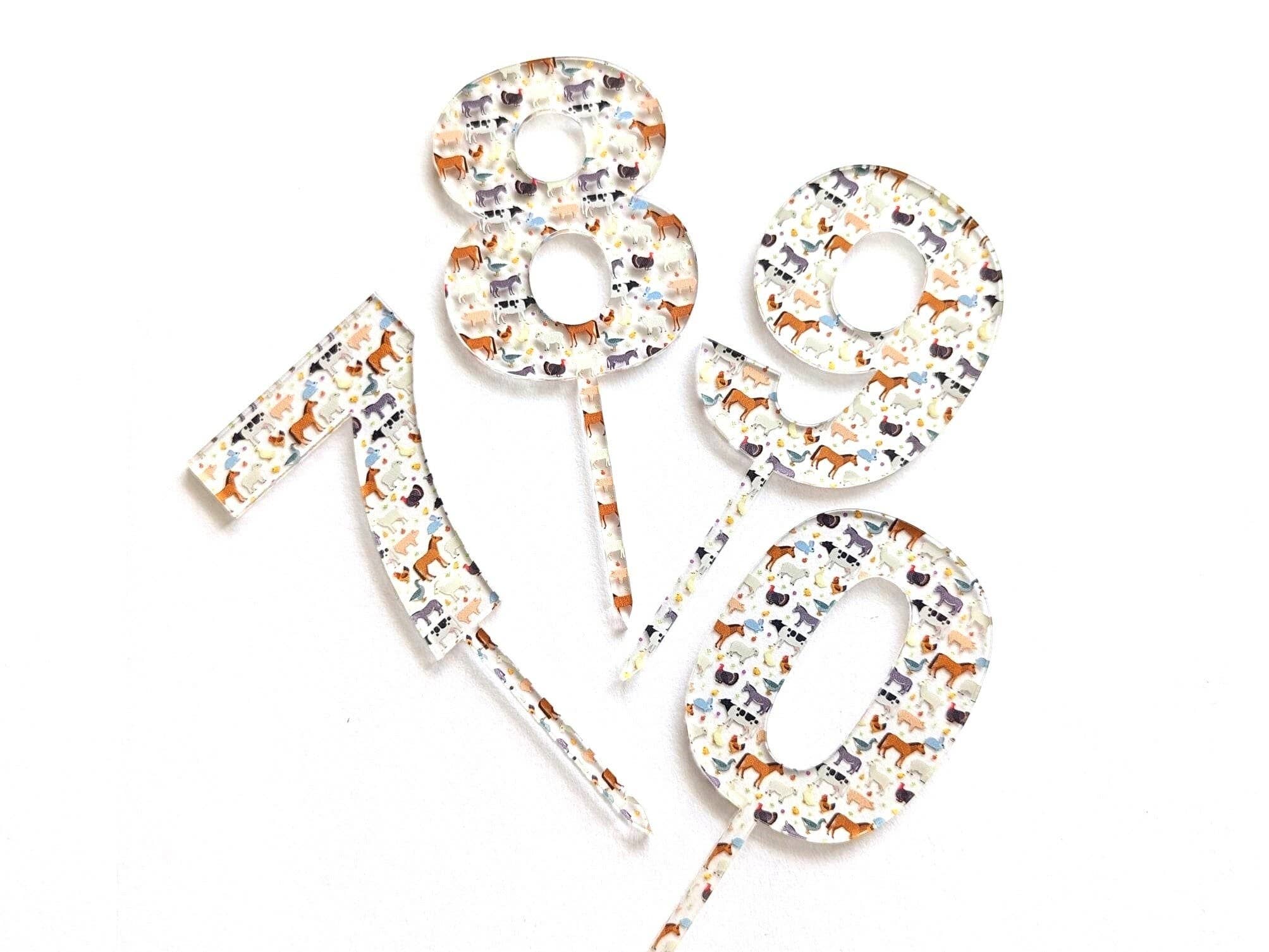 Park Ln Studios - Wholesale Cake/Cupcake Topper - Farm Animal Fun Cake Topper4