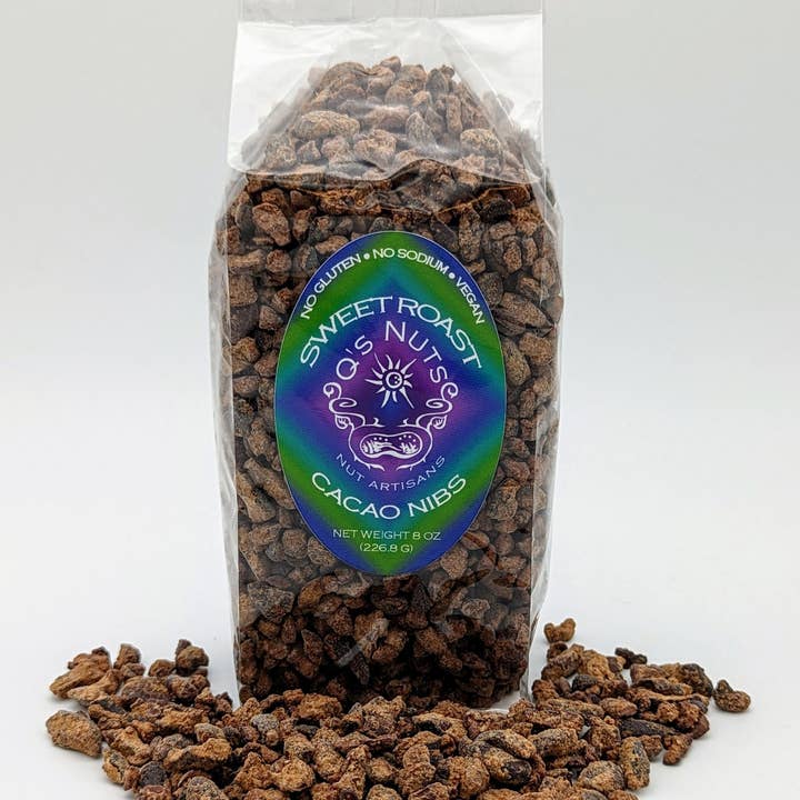 Q's Nuts, LLC - Wholesale Nuts - Sweet Roast Cacao Nibs0