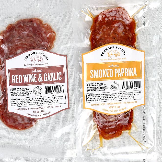 Vermont Salumi - Wholesale Salami - Smoked Paprika Sliced Salami2