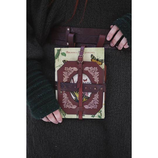 Costurero Real - Wholesale Boekenhouder/standaard - Boekhouder van leer - LARP boekentas - cadeau voor boekenliefhebbers5