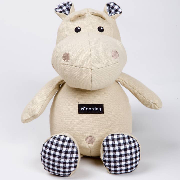Nordog - Wholesale Pet Plush Toy - Dog - Henny The Hippo Beige