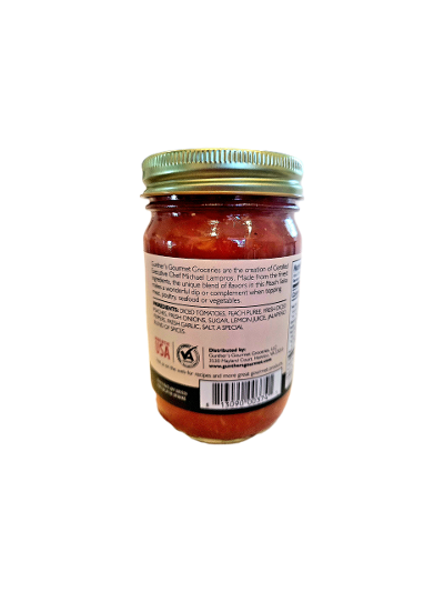 Gunther's Gourmet Groceries, LLC - Vente Salsa - Salsa de pêche2