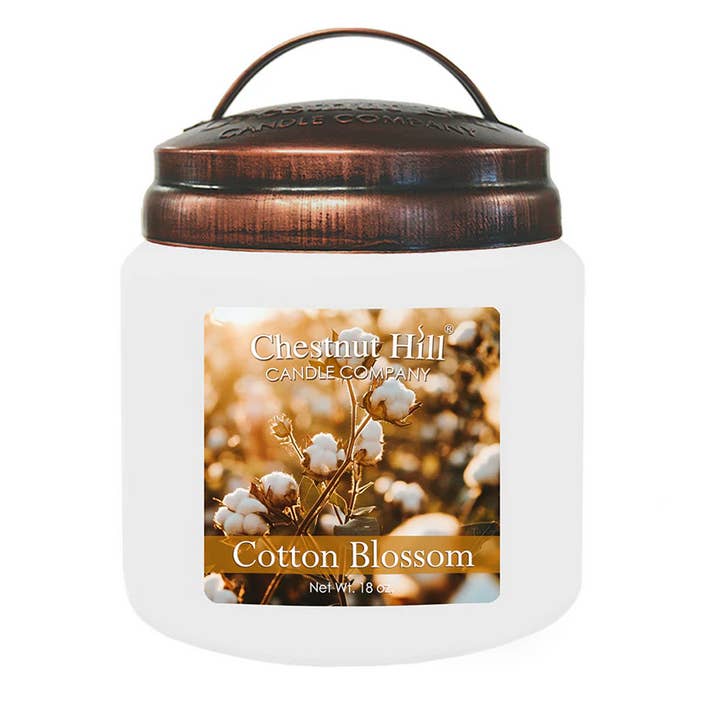 CHESTNUT HILL Candles Scented Candle COTTON BLOSSOM 510g for wholesale by Candle Warmers Etc. Duftlampen & Kerzen