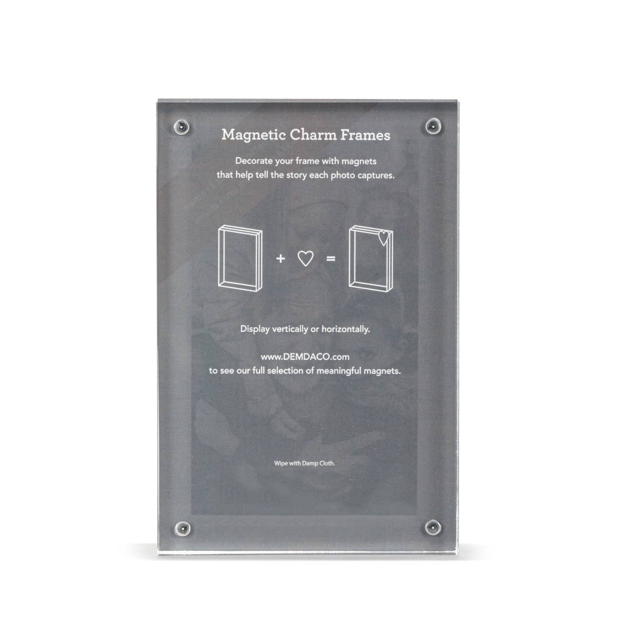 DEMDACO - Wholesale Picture Frame - Acrylic Magnetic Frame - 5x7in3