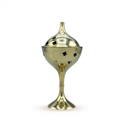Green Tree – wholesale Incense holder – Brass Pyali 14 Cm