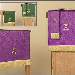 3 Pc Jacquard Parament Set P/G for wholesale by Christian Brands Church Supply