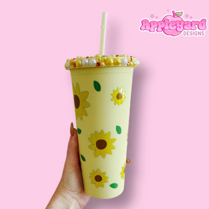 Sunflowers | 24oz Tumbler for wholesale by Appleyard Designs