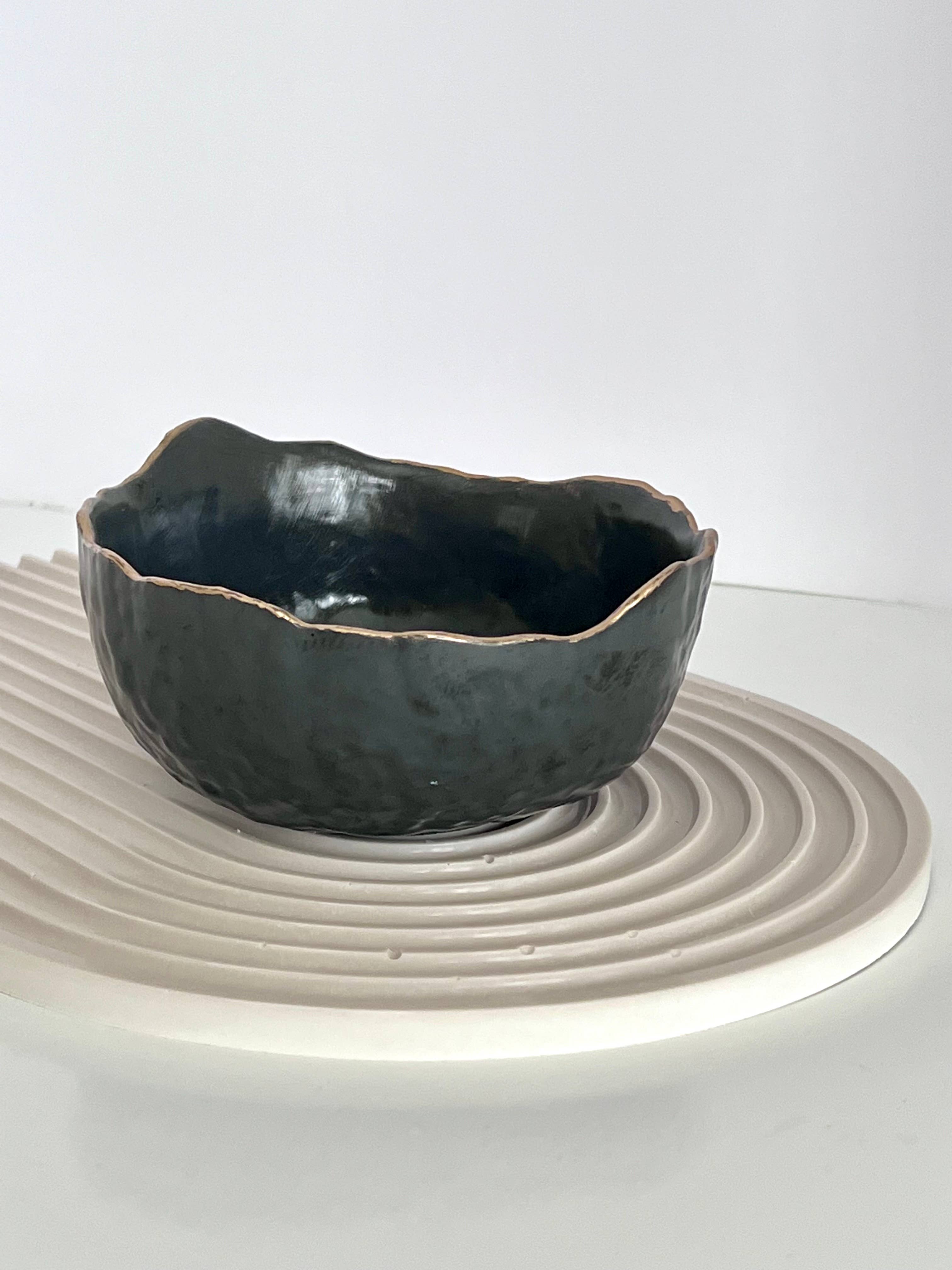 Kenley Boutique - Vendita all'ingrosso Portacandele - Ciotola in cemento minimalista per candela - 8,5 oz5