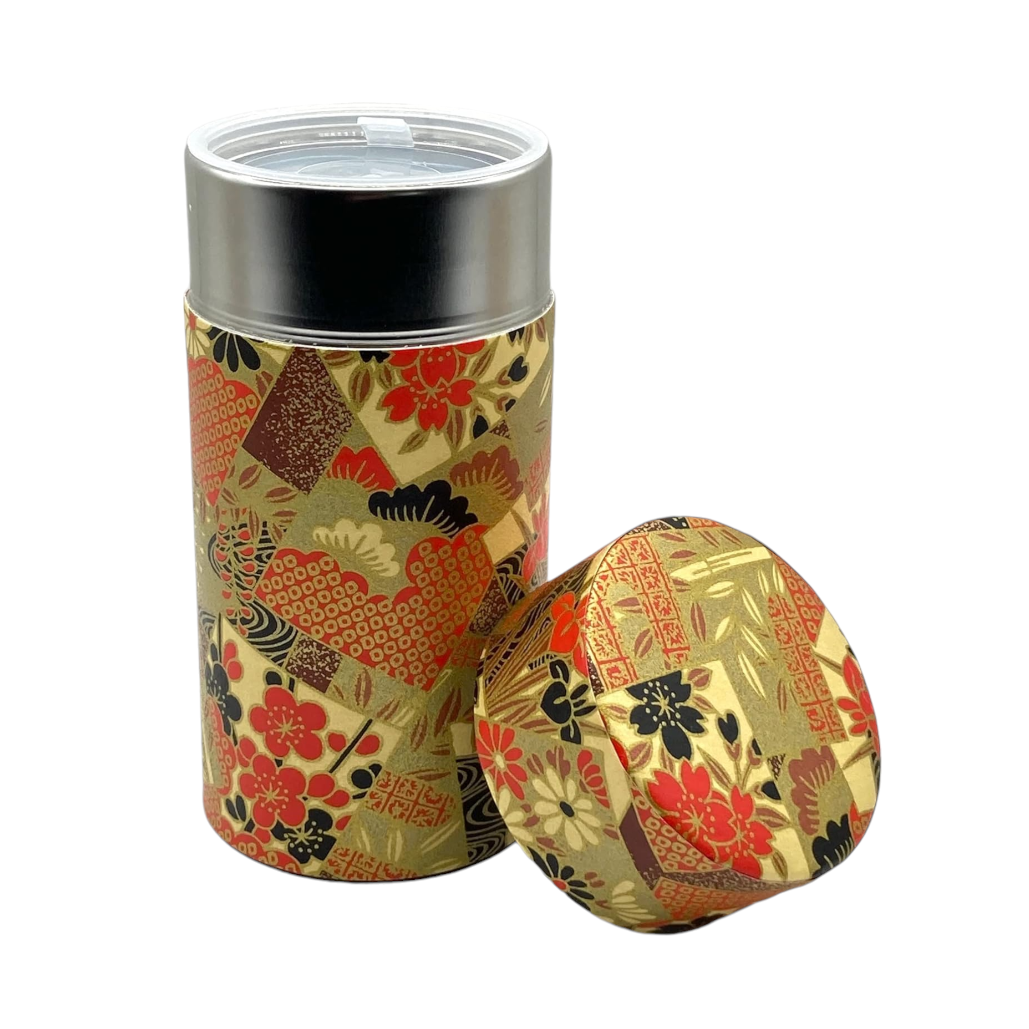 Urban Tokyo - Wholesale Canister - 7oz Tea Canister Ogone Golden Painting JP (1/120)1