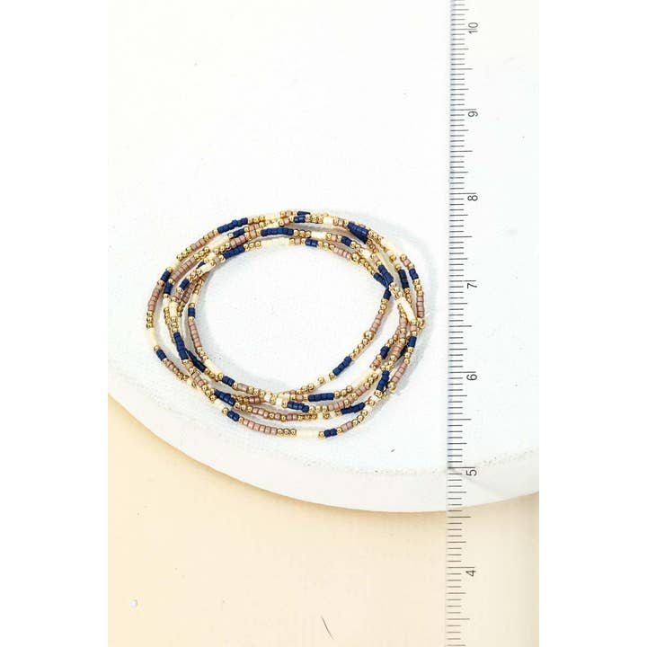 Anarchy Street - Wholesale Beaded Bracelet - Dainty Seed Beaded Bracelet Set