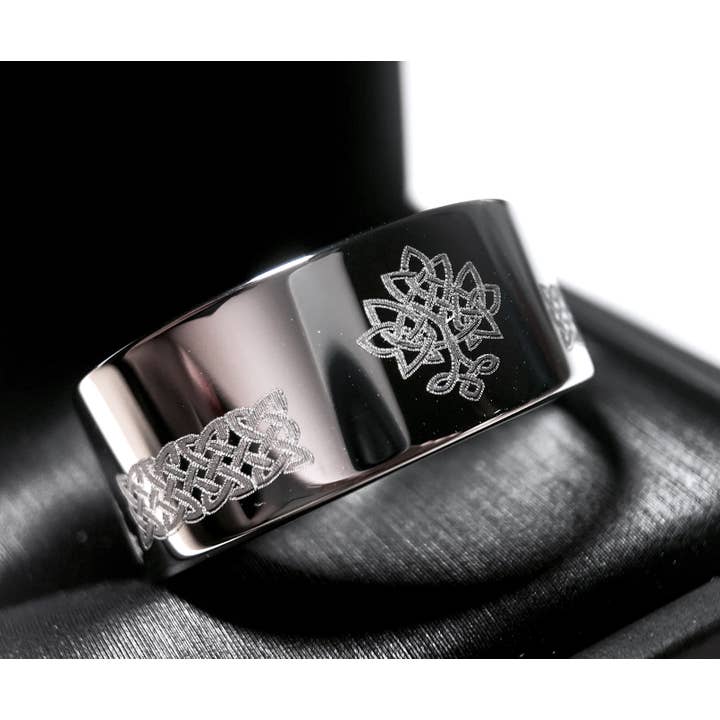 Celtic Love Knot Irsk trælivsring for engroshandel hos rings paradise