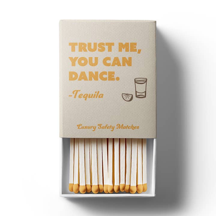 Confía en mí, puedes bailar - Fósforos de lujo para venta al por mayor de Austy Lou by Broken Top Brands