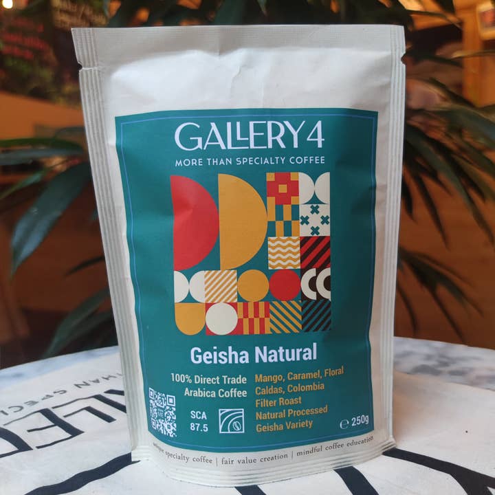Geisha Naturlig for engroshandel hos Gallery 4 - More Than Specialty Coffee
