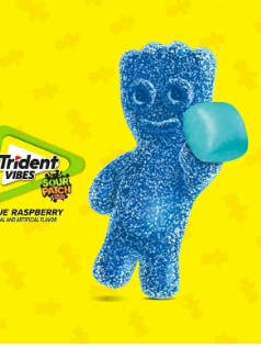 Trident Vibes Wallet Pack-SPK Blue Ras (14pcs) x 9 Units for wholesale by iSweet.ca