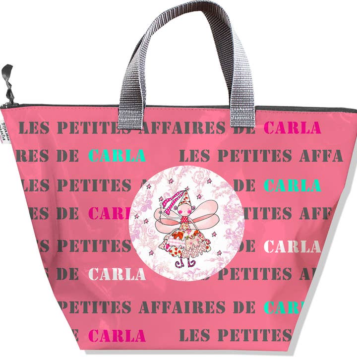 Borsa da ragazza personalizzata, rosa per la vendita all'ingrosso da parte di BISTRAKOO