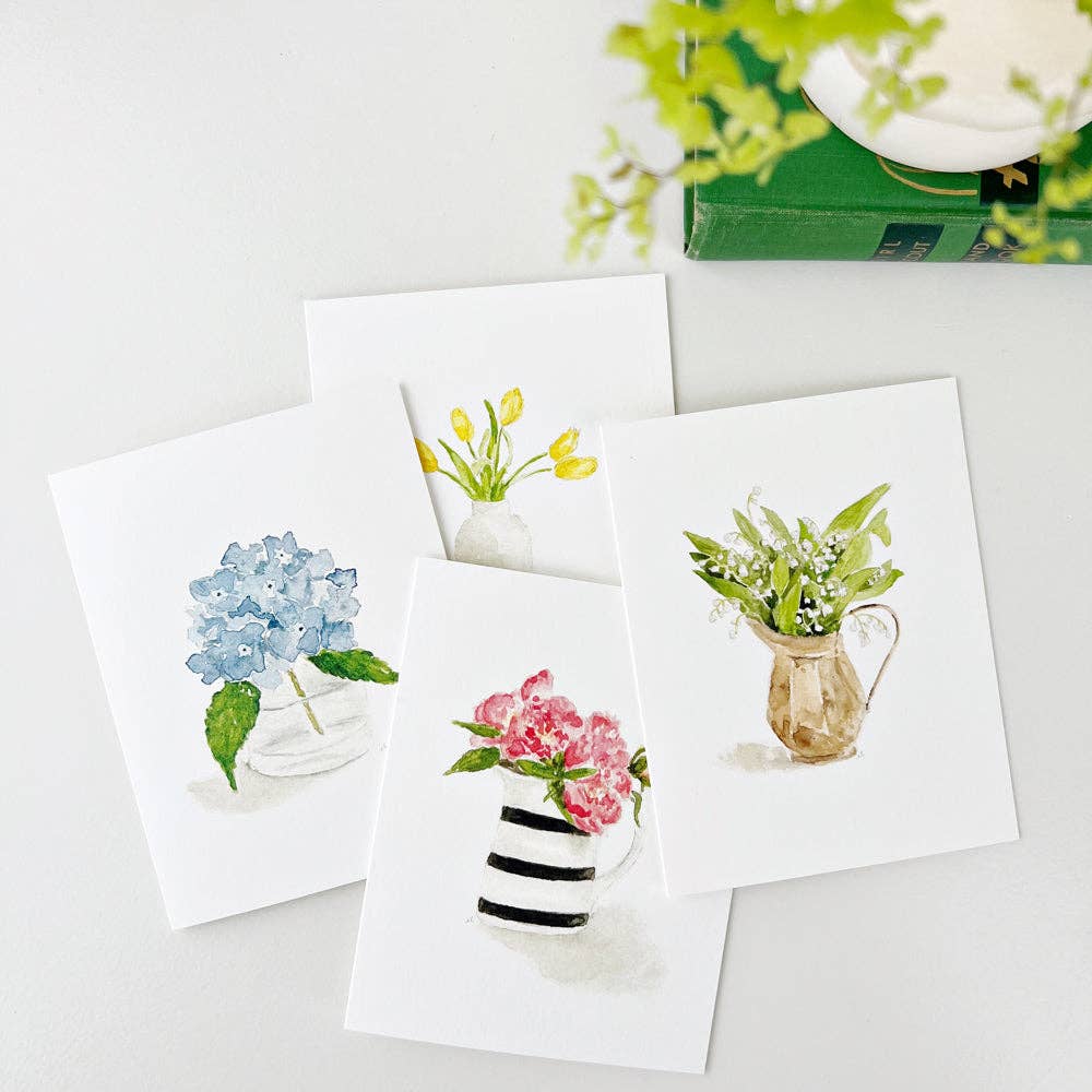 emily lex studio - Wholesale Stationery/Notecard Set - flower notecards set7