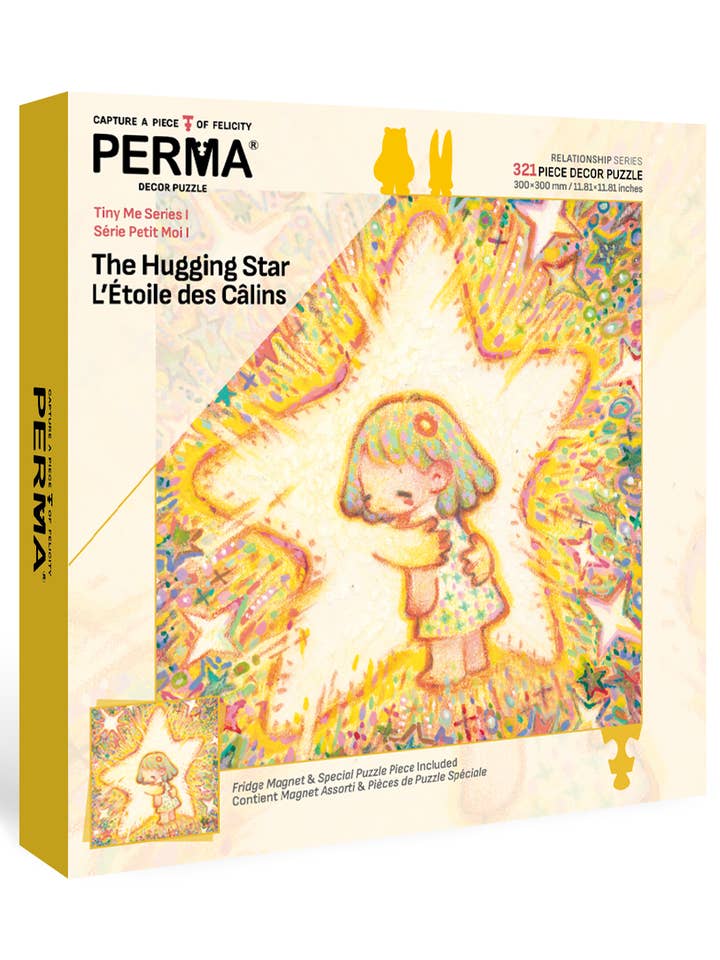 PERMA 321 PCS Decor Puzzle Tiny Me Series I The Hugging Star for wholesale by PERMA PUZZLE