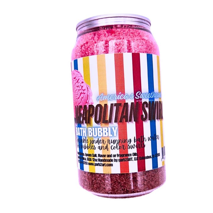 Bath Bubbly | Cookies and Cream Swirl for wholesale by garb2ART