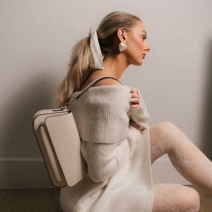 Väska "Varese" Beige för wholesale av LaTalia