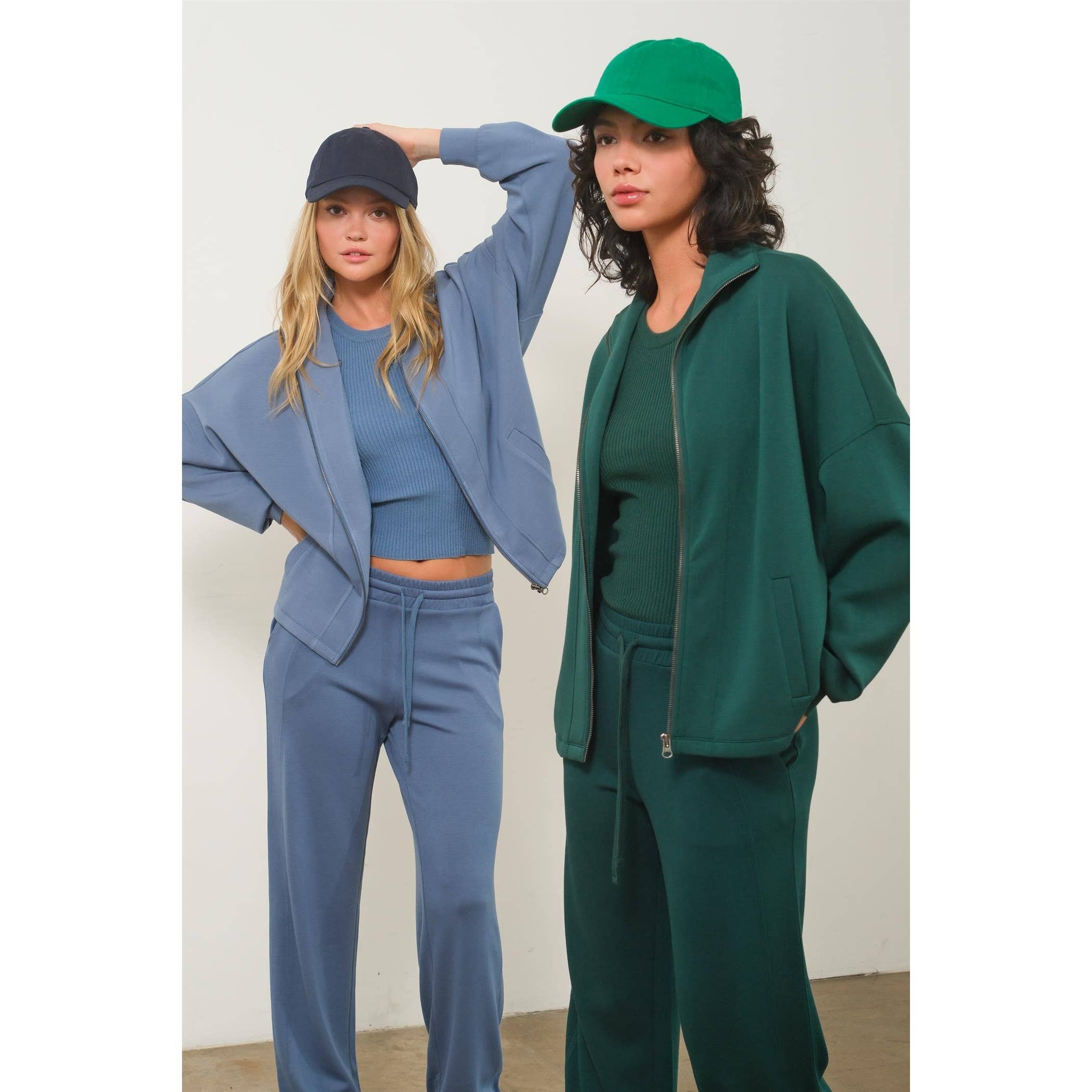 Double Zero - Wholesale Jacket - Women's - High Neck Zip-Up Jacket