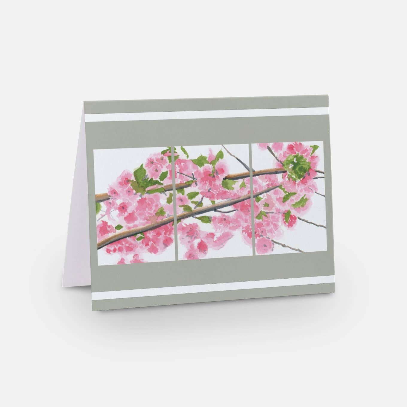 Art By Francis - Wholesale Everyday Greeting Card - Notecards Assorted - Cherry Blossoms (9-pack)4