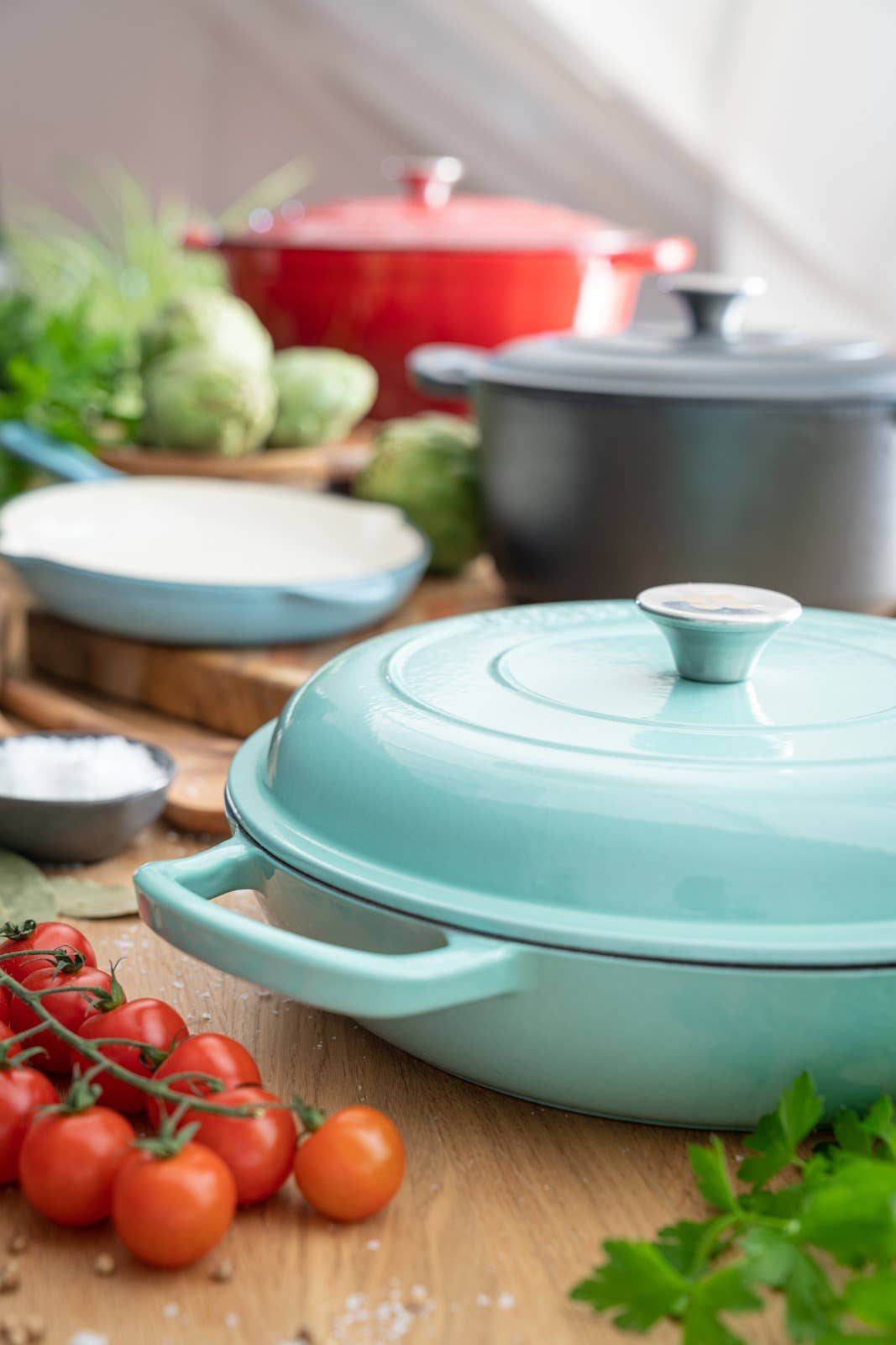 Lätt Home - Wholesale Cooking Pot - COCOTTE ROUND LATT 23x11 CM - 4 L - MINT4