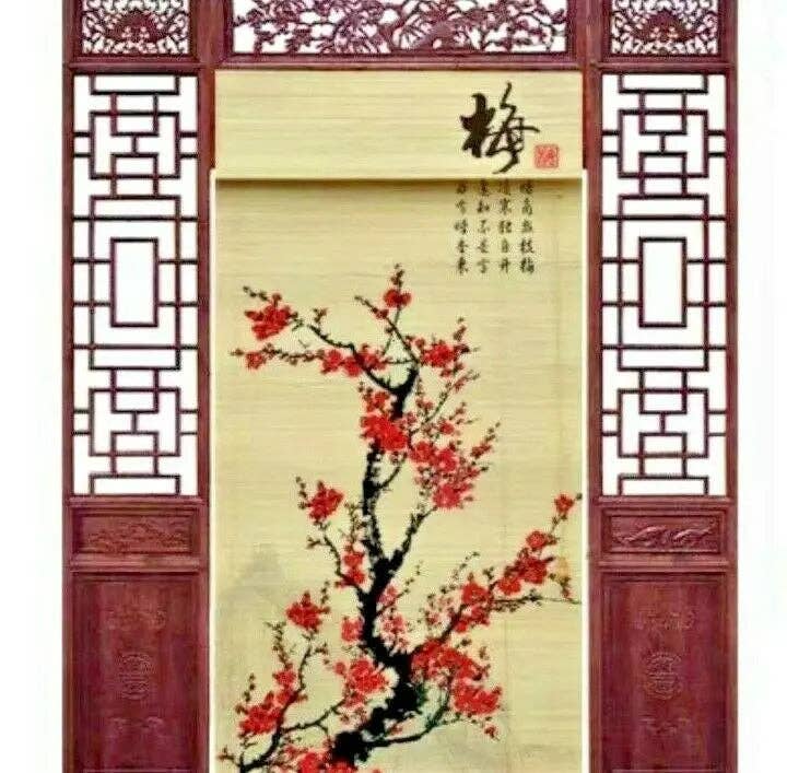 everythingbamboo - Wholesale Curtain - Bamboo Curtain & Screen Blind Rolling Curtain Panel Privacy Custom Size Picture Made to Order25