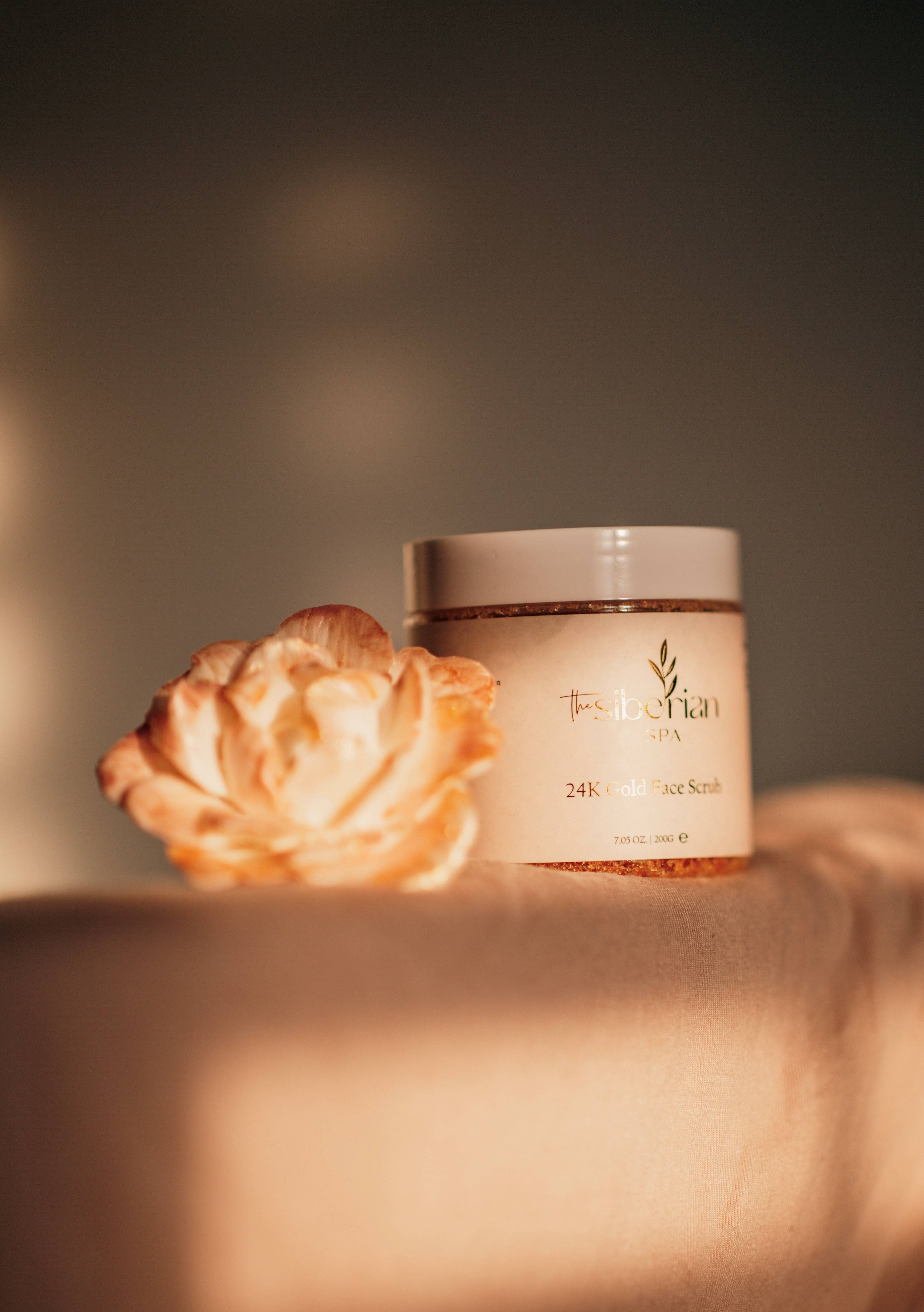 The Siberian Spa - Wholesale Facial Exfoliant/Scrub - 24K Gold Face Scrub7