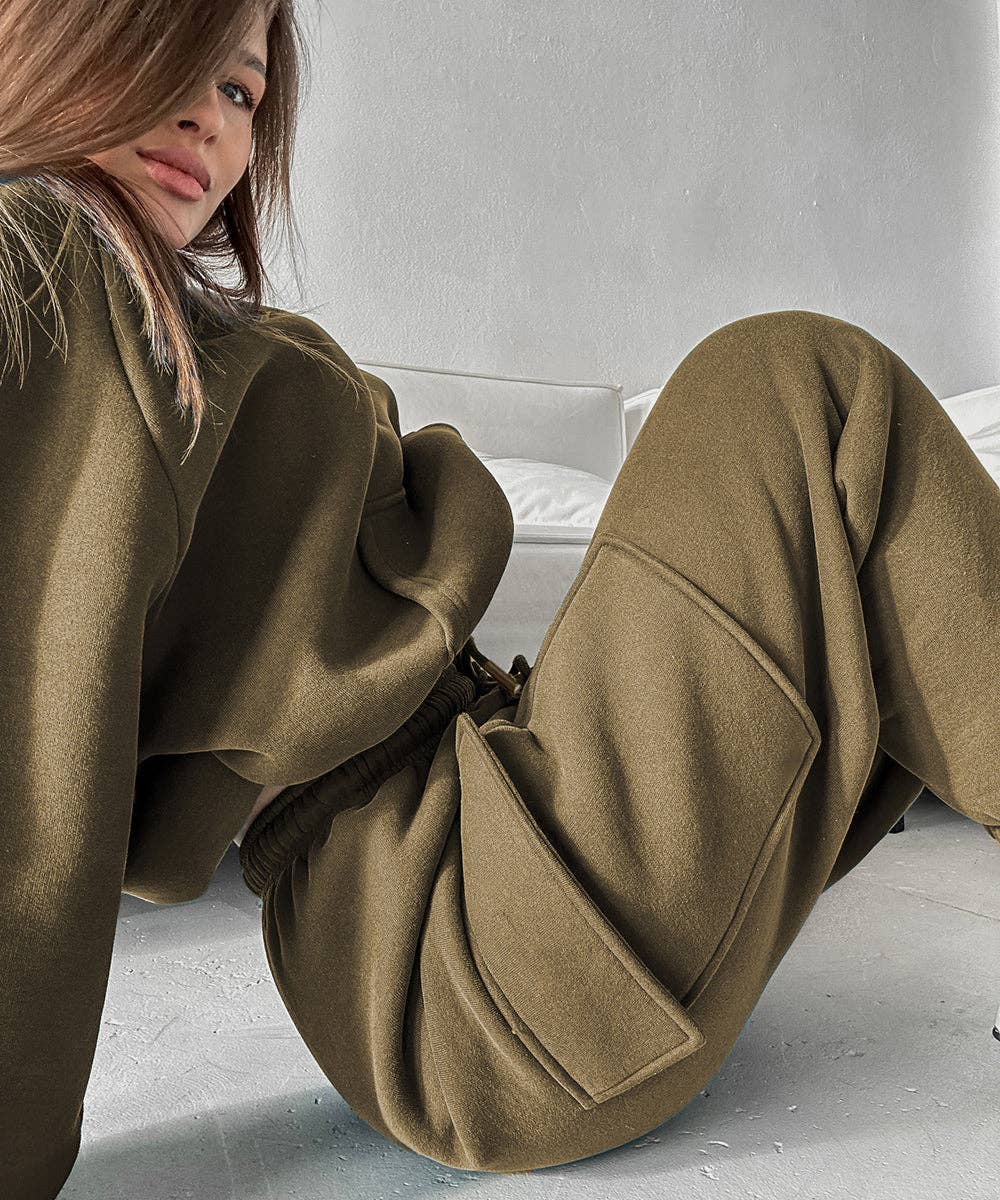 Aria Romance – wholesale Träningskläder – Dam – Prestanda Fleece Hoodie Jogger Set12