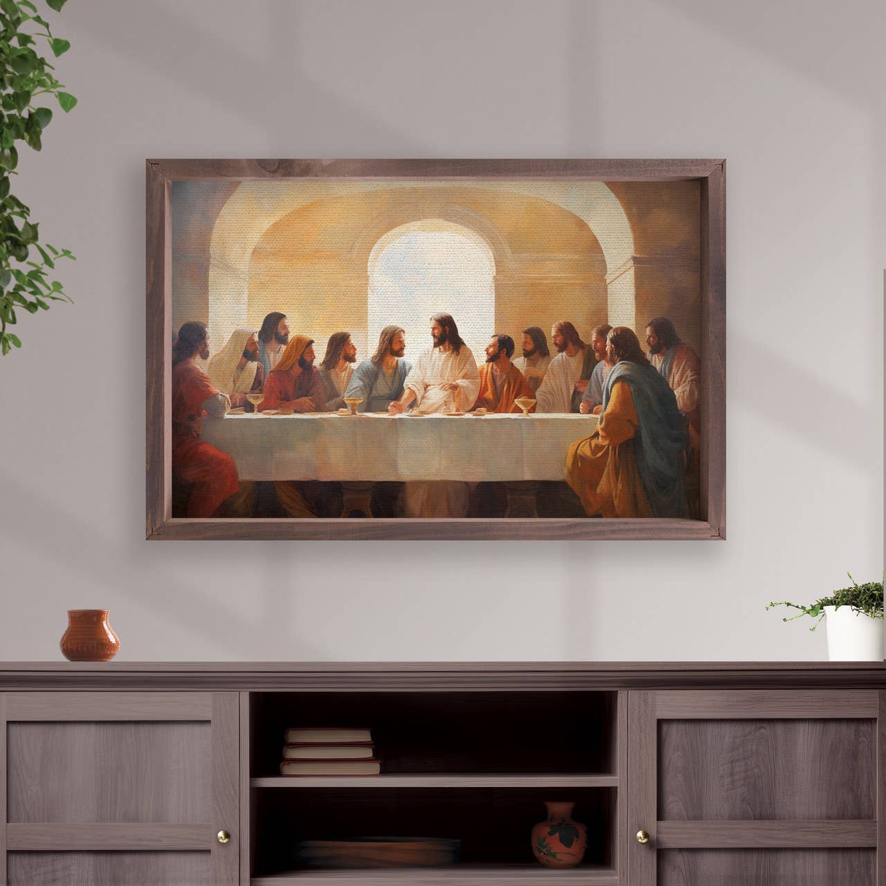 Faithworks by Creative Brands - Wholesale Art Print - Last Supper Collection Framed Art - Last Supper4