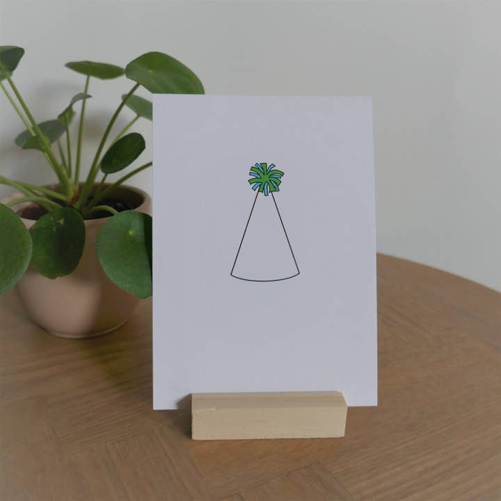 Wiebelhoofd – wholesale Birthday card – Party hat