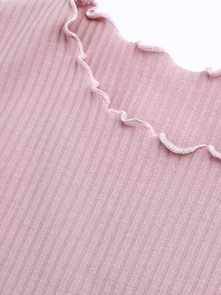 safistyle - Wholesale Knit Top - Women's - Solid Ribbed Top5