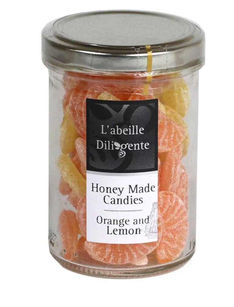 Gourmet Food Solutions, Inc. - Wholesale Hard Candy - French Orange Lemon Honey Candy L'Abeille Diligente 5.3oz