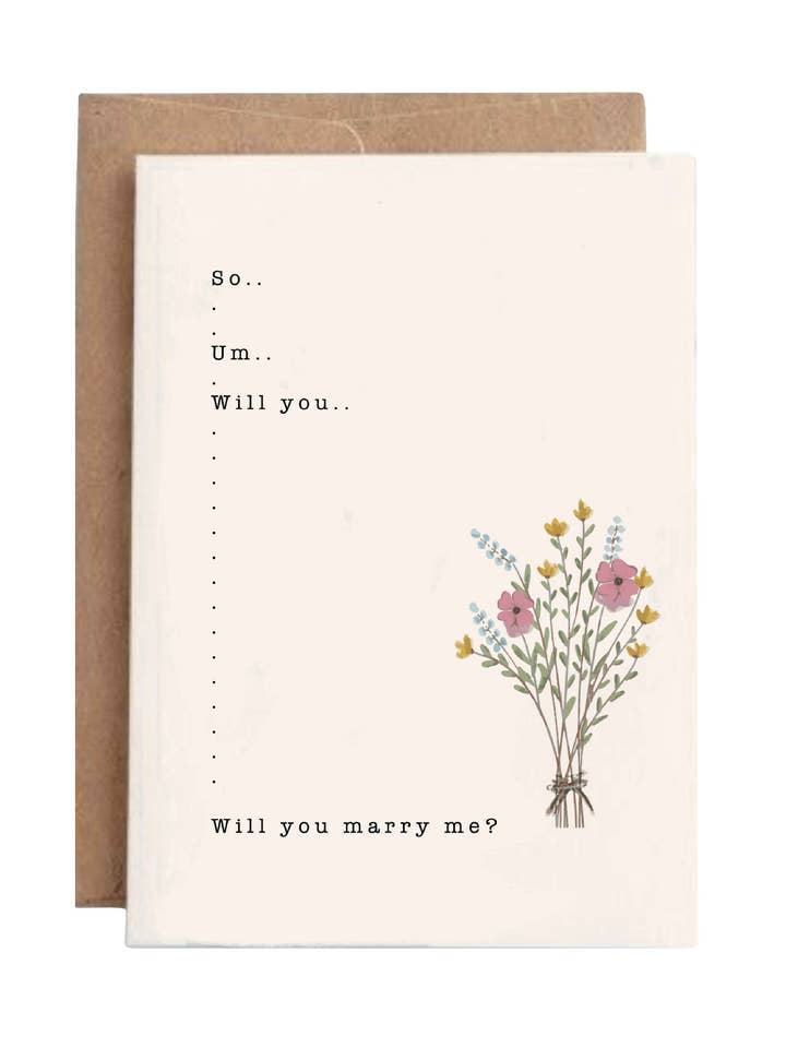Love Greetings-Will you marry me? for wholesale by Aaruthra®