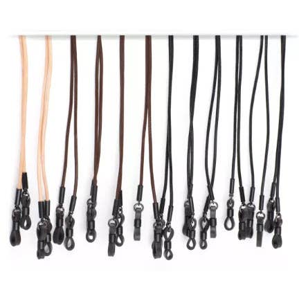 ROUND MIX BAG OF 12HT LEATHER CORDS for wholesale by Hilco Vision