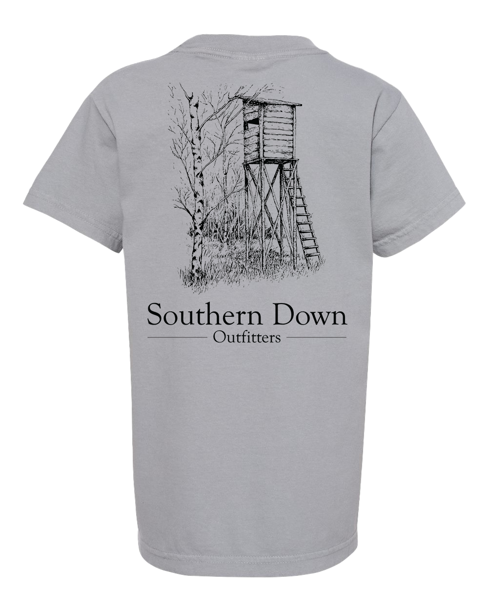 Southern Down Outfitters - Vente T-shirt sérigraphié – enfant - T-shirt Deer Stand pour jeunes1