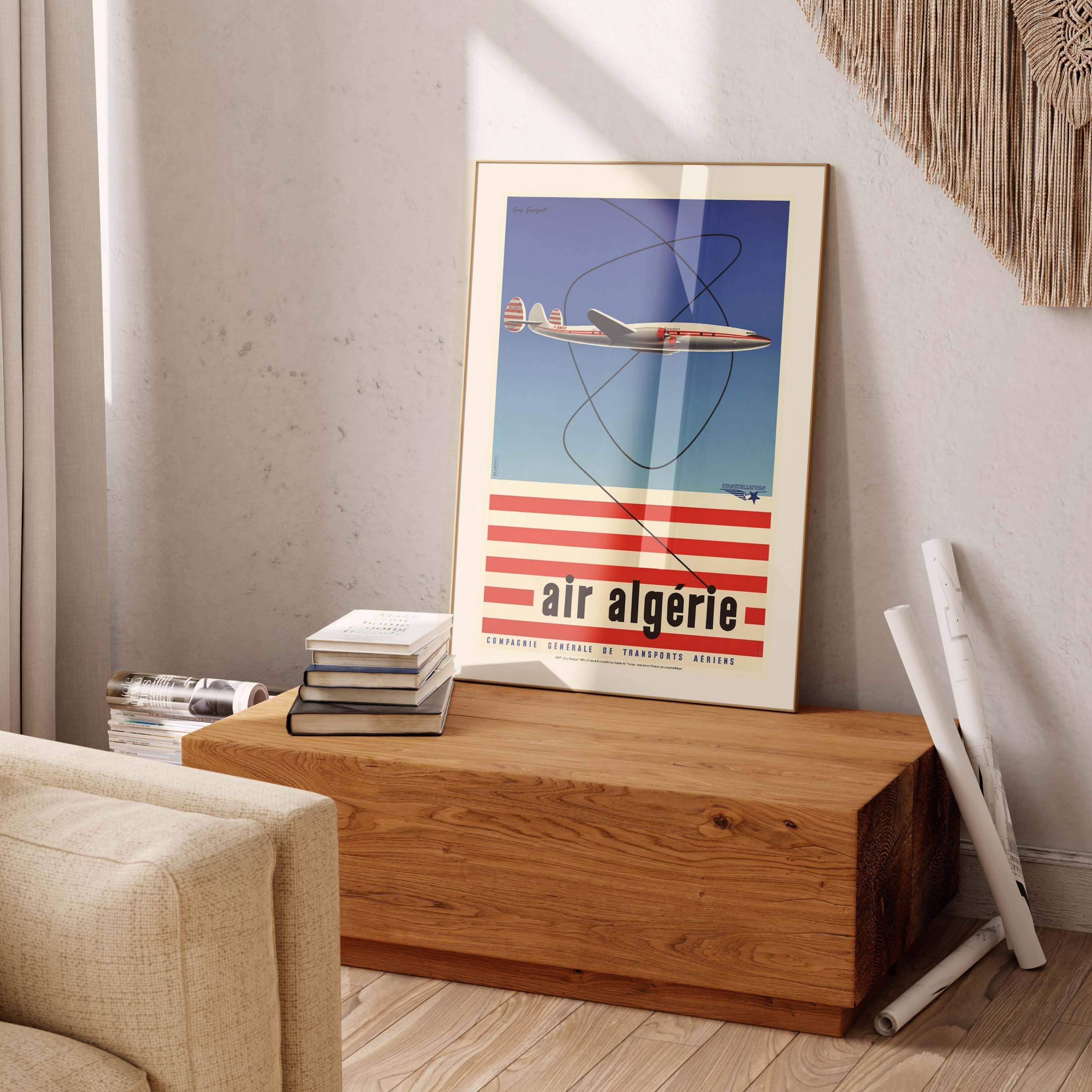 Oneart - Wholesale Poster - Air France / Air Algérie Poster - AFL06975