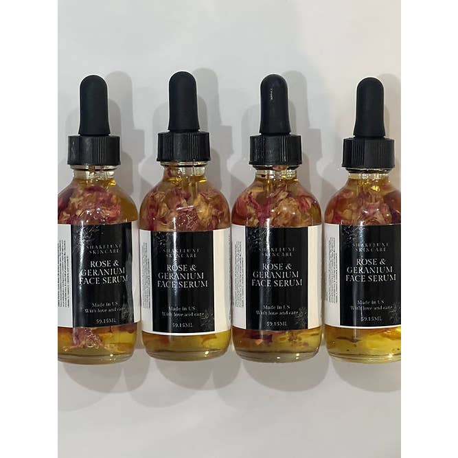 Rose Geranium Oil for wholesale by ShakeLuxe Skincare