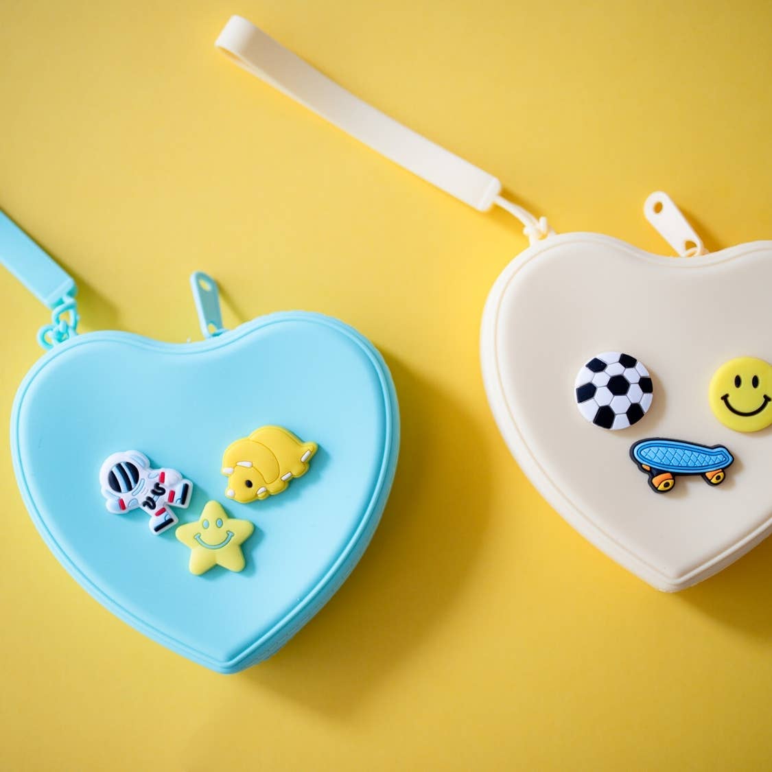 PETIKIDS – Joias DIY - Crianças por atacado – Kit inicial - Bolsinhas personalizáveis com barra de charms - DIY22