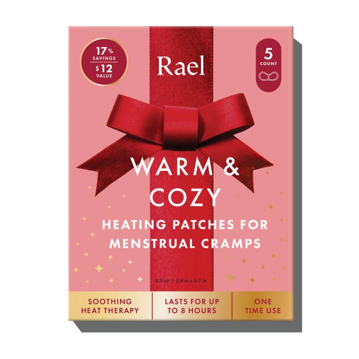 Rael Warm and Cozy Menstrual Heating Patch for wholesale by Rael
