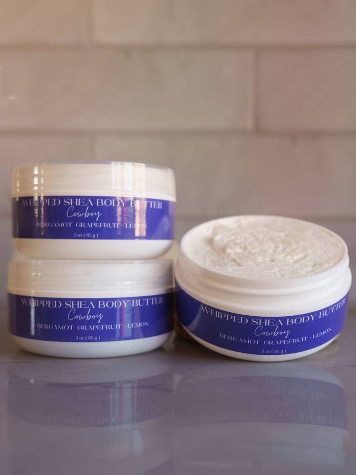 Cowboy ~ Beurre Corporel pour la vente par Caron & Co Bath and Body