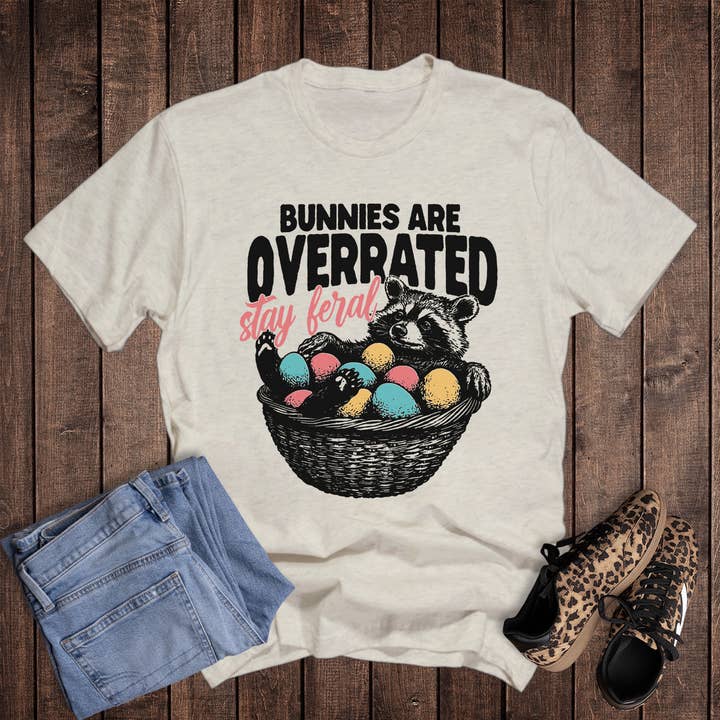 Påskharar Överskattade Förbli Vild Grafisk T-shirt för wholesale av The Way Down South