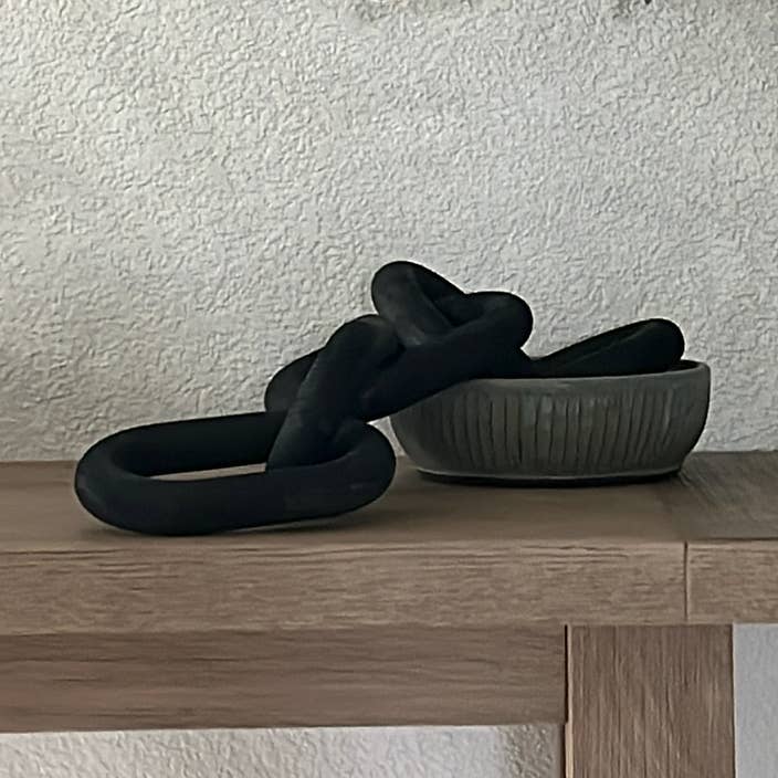 Hand Carved Wood Chain for wholesale by Delmar Decor