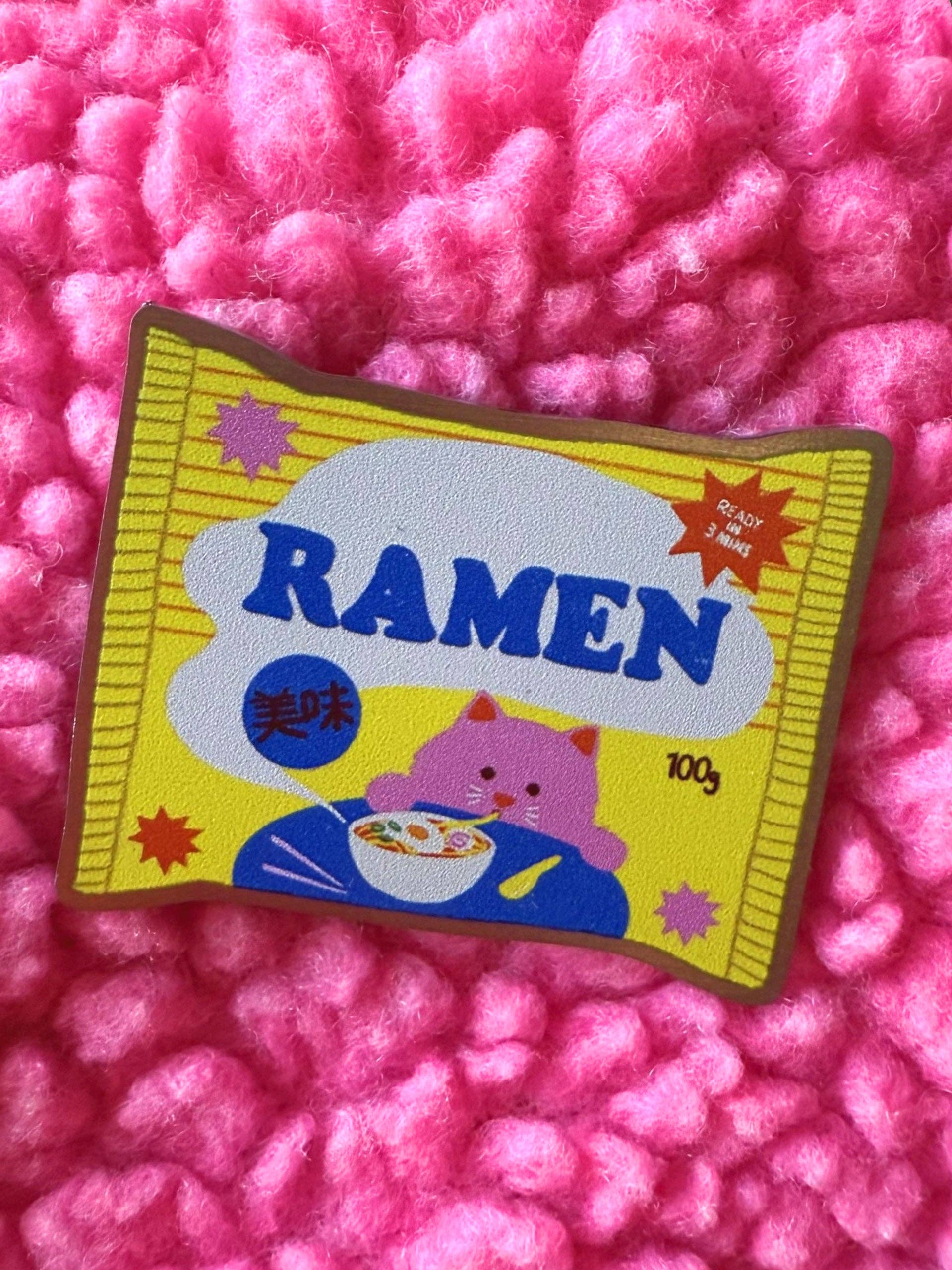 naomi wilkinson illustration - Wholesale Lapel Pin/Button - Ramen Pin0