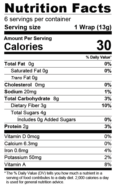 NewGem - Vendita all'ingrosso Pane/Tortilla - Mango Chipotle - 6 confezioni di panini8