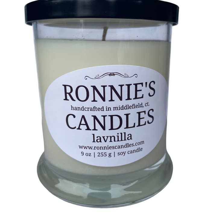 Ronnie's Candles LLC - Wholesale Jar/Filled Candle - Lavnilla 100% Soy Candle